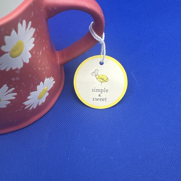 Global Design Connections Ceramic Flower Mug High Quality Coffee Tea Daisy Print - Picture 3 of 10